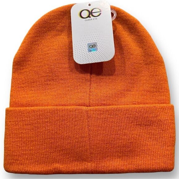 QUEER EYE Unisex Beanie in Orange Color - Picture 2 of 13